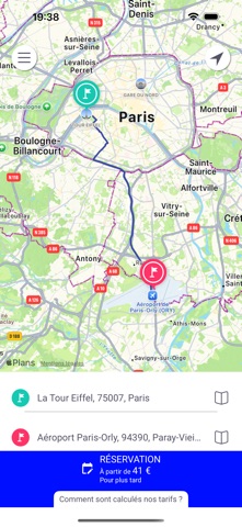 Quentin Chauffeur privé screenshot