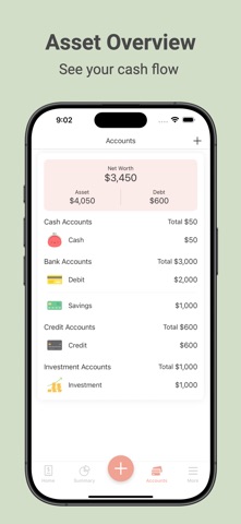 Peach Budget: Expense Tracker Screenshot 4 of 7