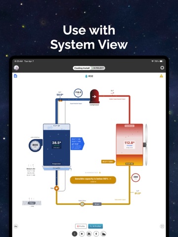 measureQuick HVAC iPad screenshot