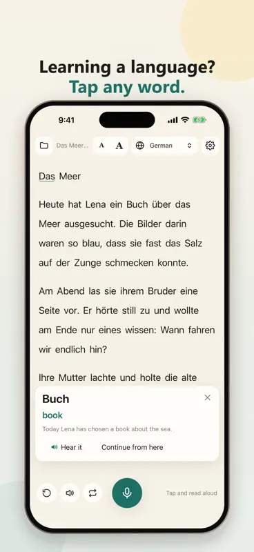 Read Tracker: Read Aloud Coach screenshot 2 of 8