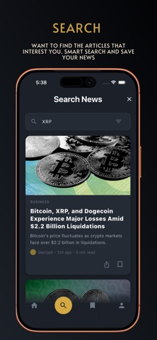 BLTN News iPhone screenshot