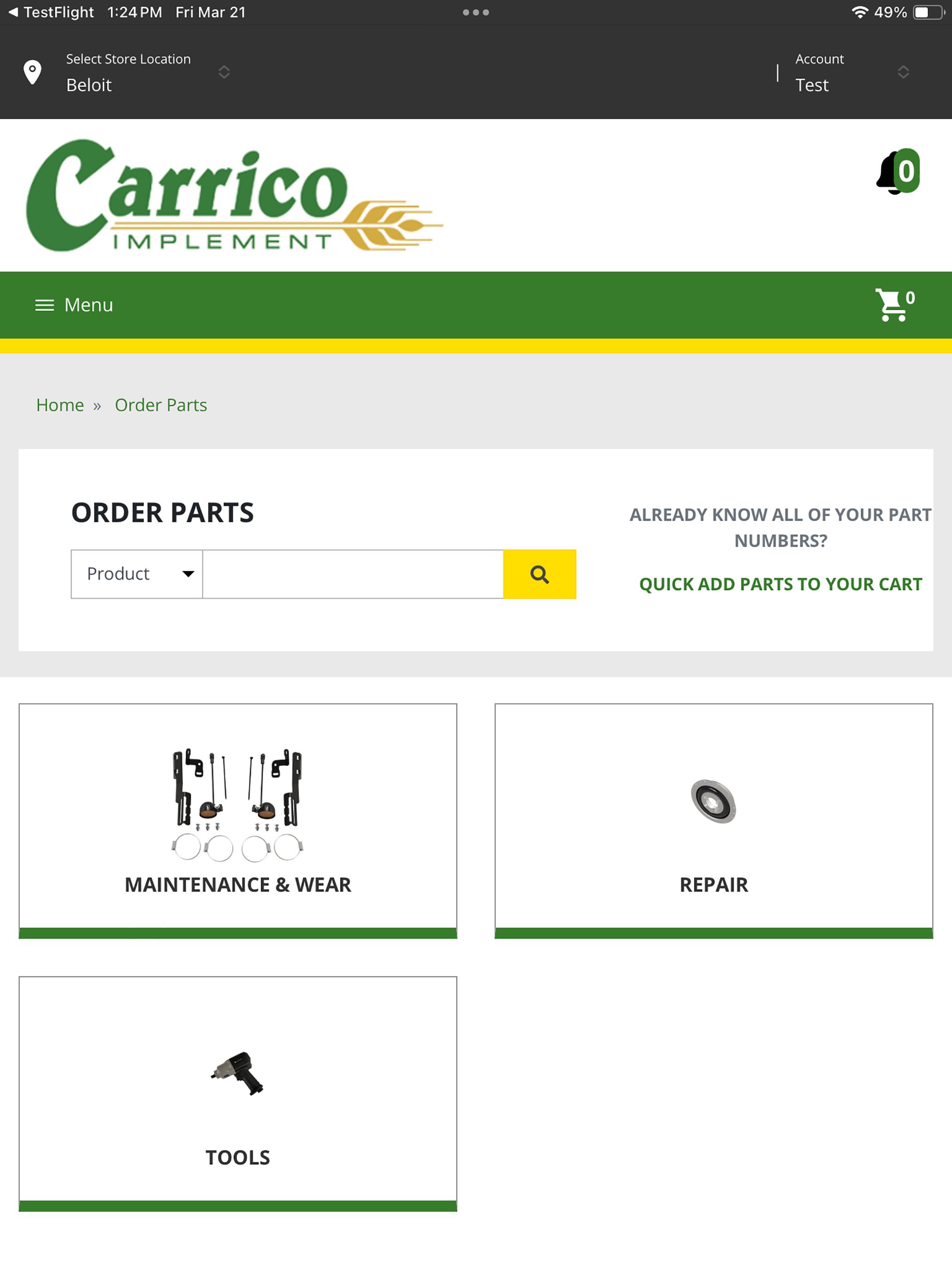 CarricoImplementCustomerPortal screenshot 6