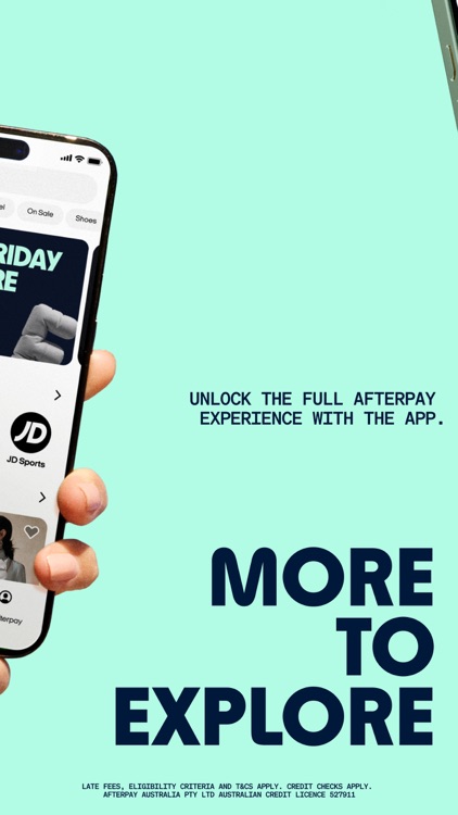 Afterpay. Buy now, pay it in 4