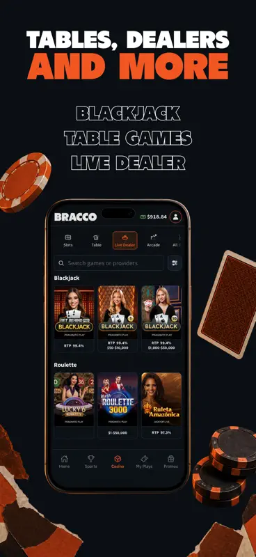 Bracco: Social Sports & Casino screenshot 7 of 10