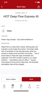 Power Yoga Canada - PYC screenshot #3 for iPhone