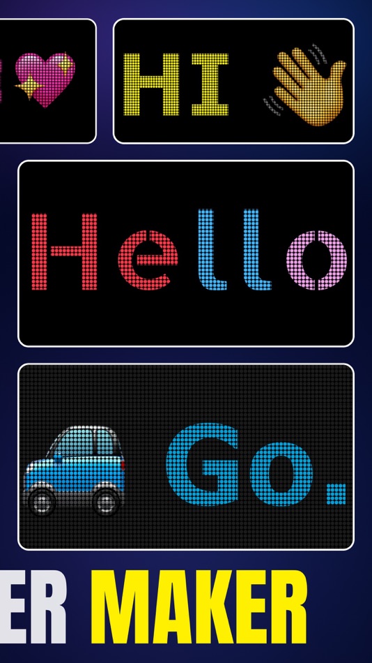 #2. LED Scroller and Text Banner (iOS) 게시자: WHATSTICKER APPS SRL