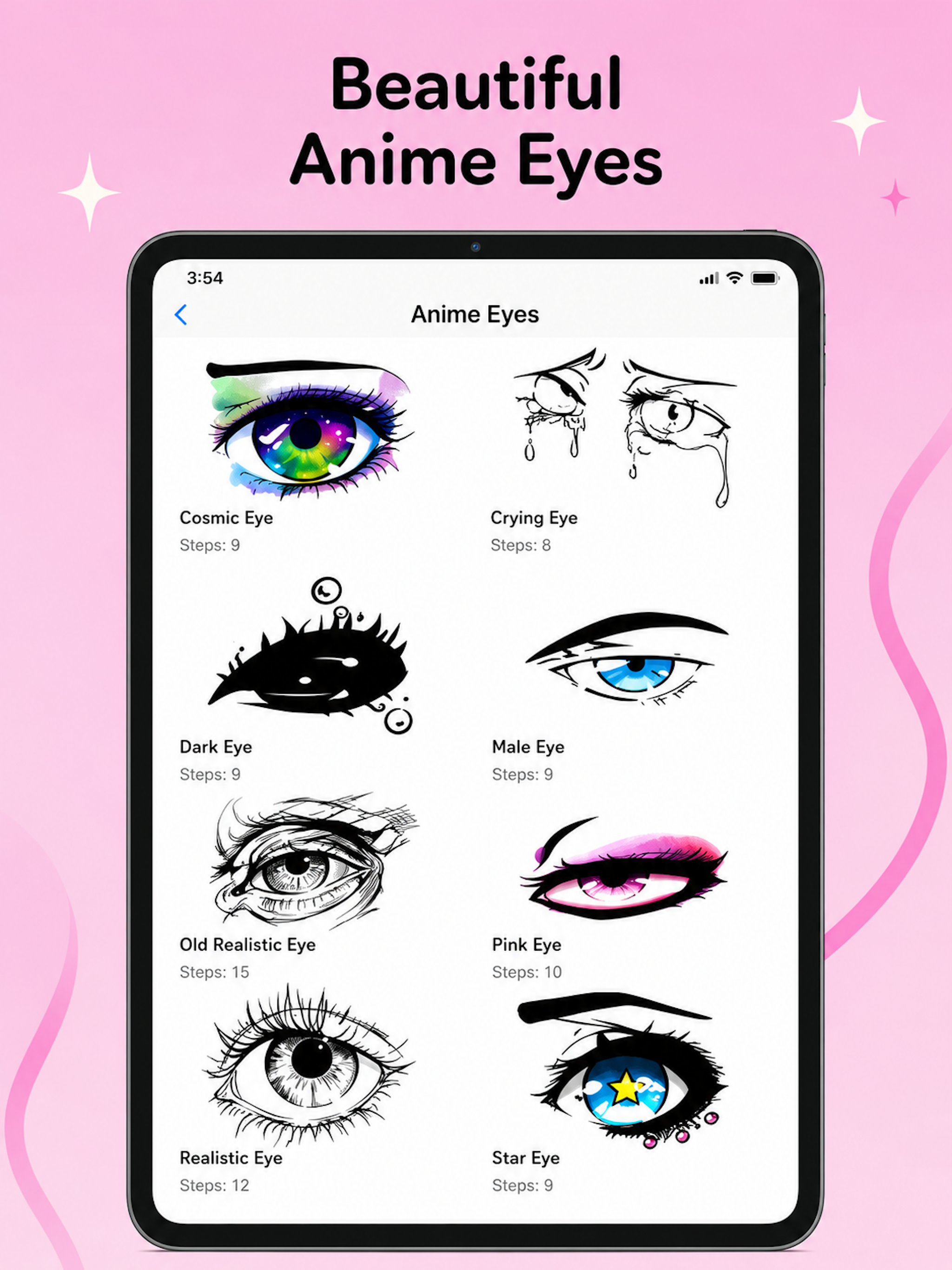 AR Drawing: Anime Eyes