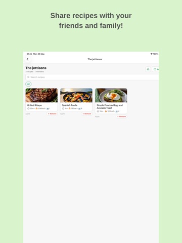 SaveRecipe: Recipe Organizer iPad screenshot