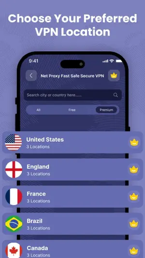 Astro VPN - Fast Net Proxy screenshot 3