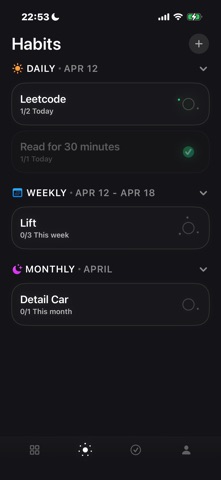 ima - Habit and Task Tracker Screenshot 4 of 10