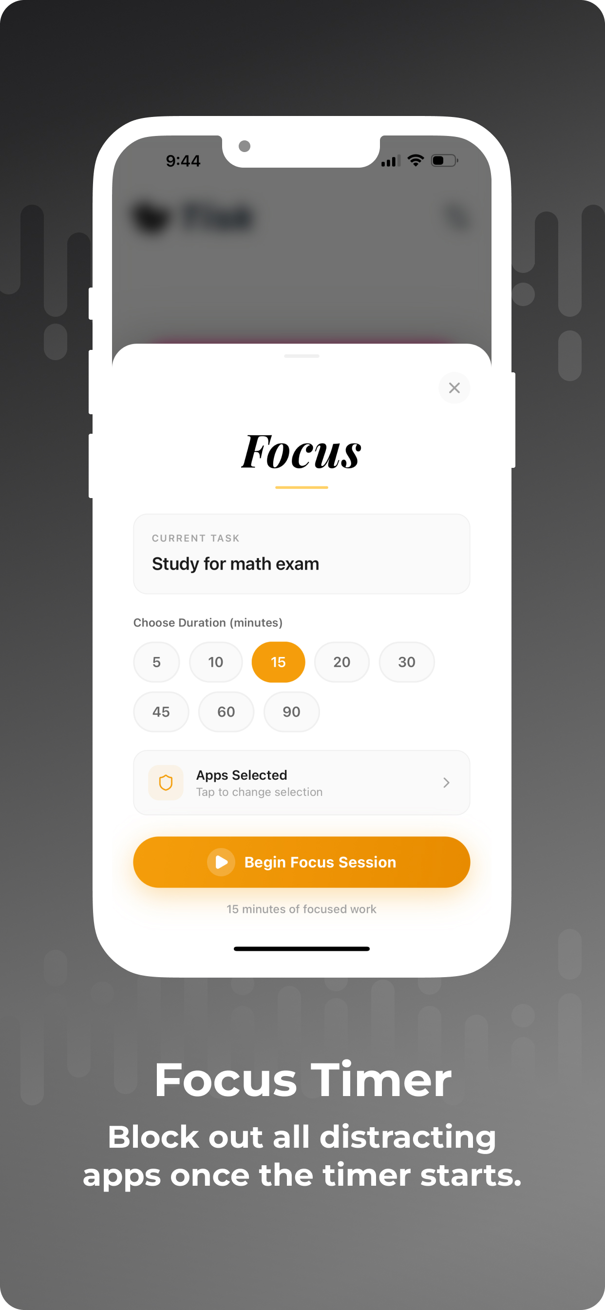 Tisk: Tasks & Focus