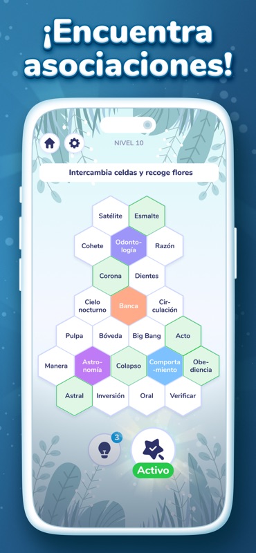 Hexa Words: Juegos de palabras screenshot 3