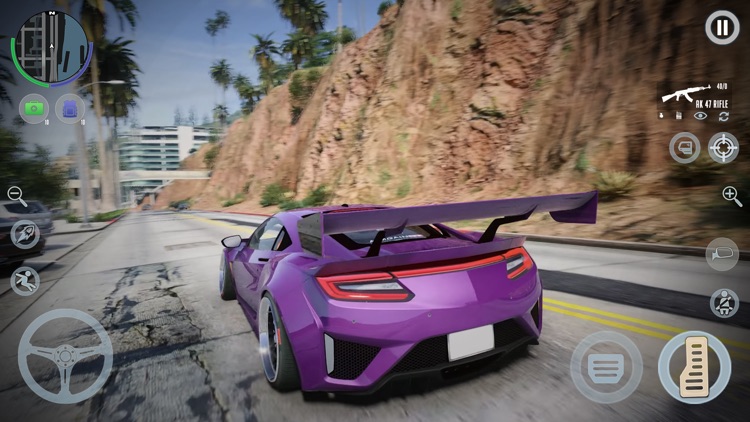 Gangster 3D Streets City Game