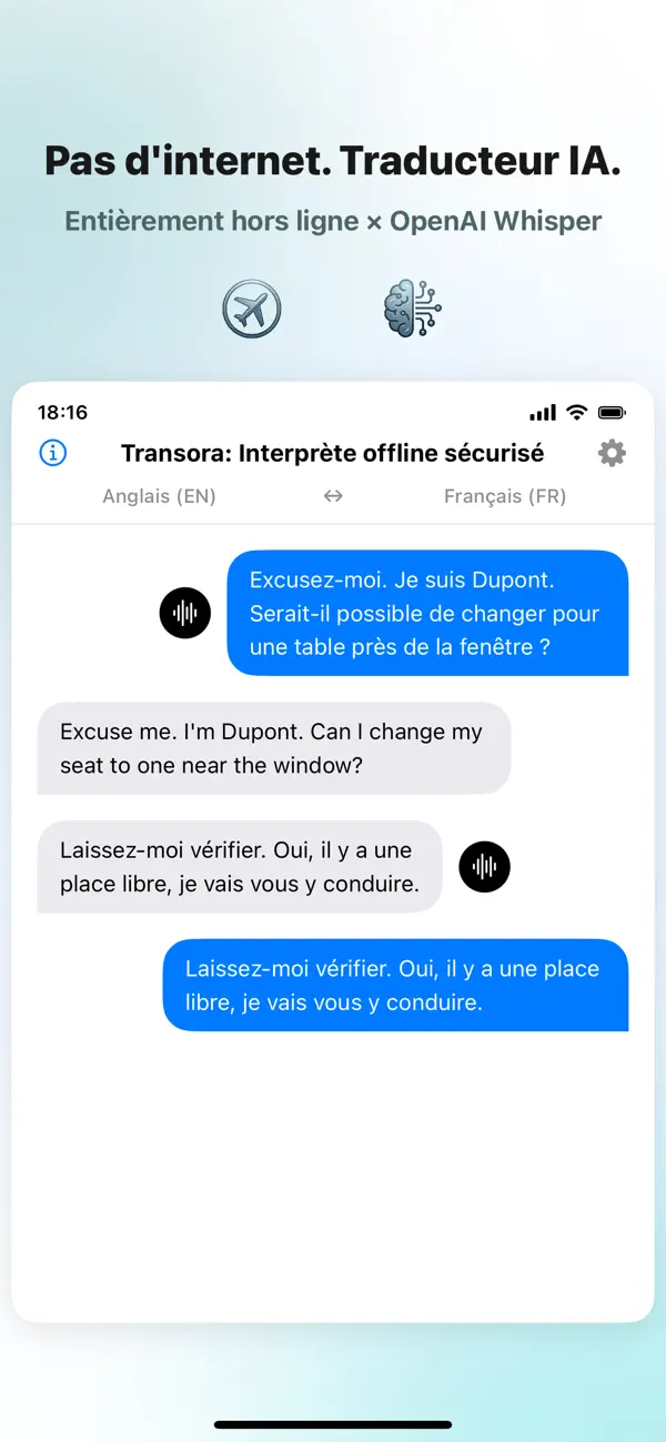 Screenshot #1 pour Transora Pro