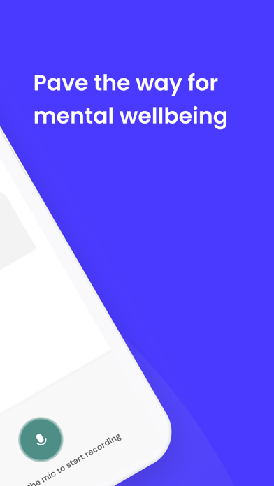 SafeAI for Mental Well-Being Screenshot