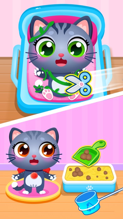 Cat & Kitty, Vet Game for Kids Screenshot