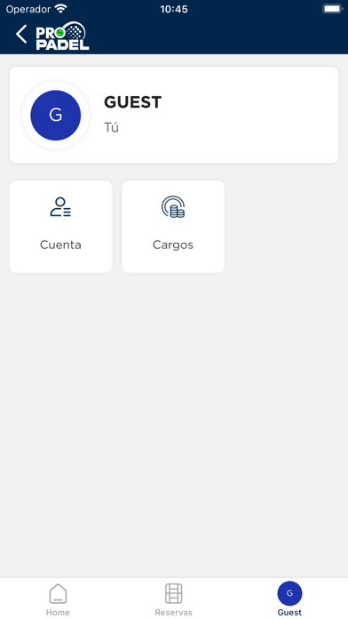 Pro Padel UY Screenshot