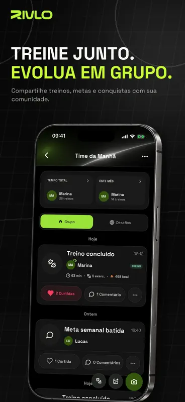 Rivlo: Treino e Musculação screenshot 7 of 8