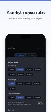 FlowTally: Focus Timer screenshot 7