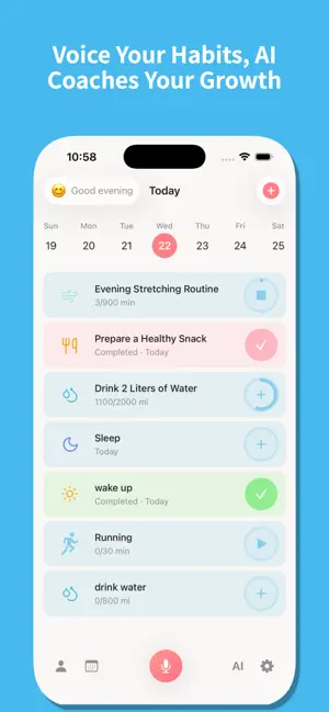 Nudgly - AI Habit Tracker screenshot 3