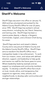 Adams County Sheriff screenshot 3