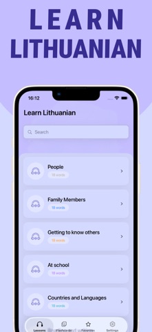 Learn Lithuanian - Lentil Screenshot 1 of 5