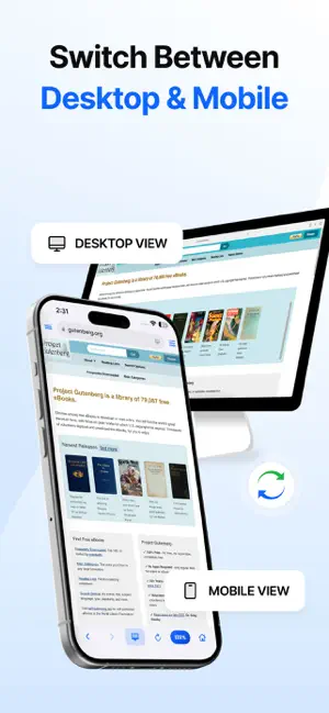 Desktop Web Browser - Web App screenshot 3