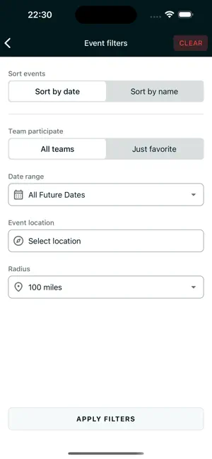 Georgia Basketball Association screenshot 2