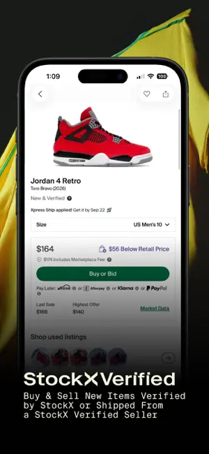StockX - Sneakers and Apparel screenshot 3