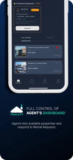 Twolett App screenshot 2