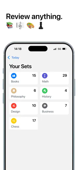 Repetition - Spaced Plan screenshot 2