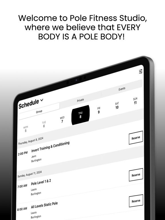 Screenshot #6 pour Pole Fitness Studio - NC