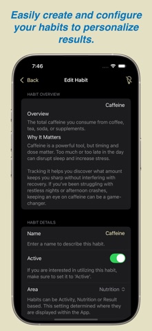 mCoreHabit - Habit Tracker Screenshot 8 of 10