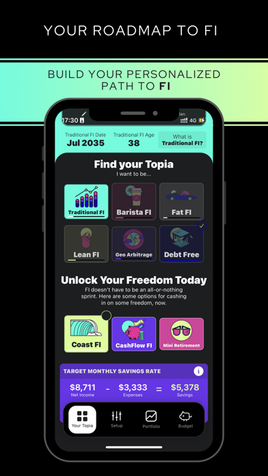 Topia: Financial Independence Screenshot