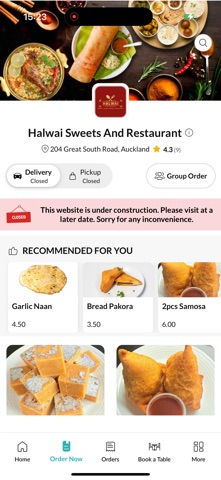 Halwai Sweets And Restaurant screenshot