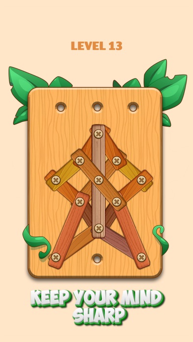Screw Puzzle : Wood Nuts Bolts Screenshot