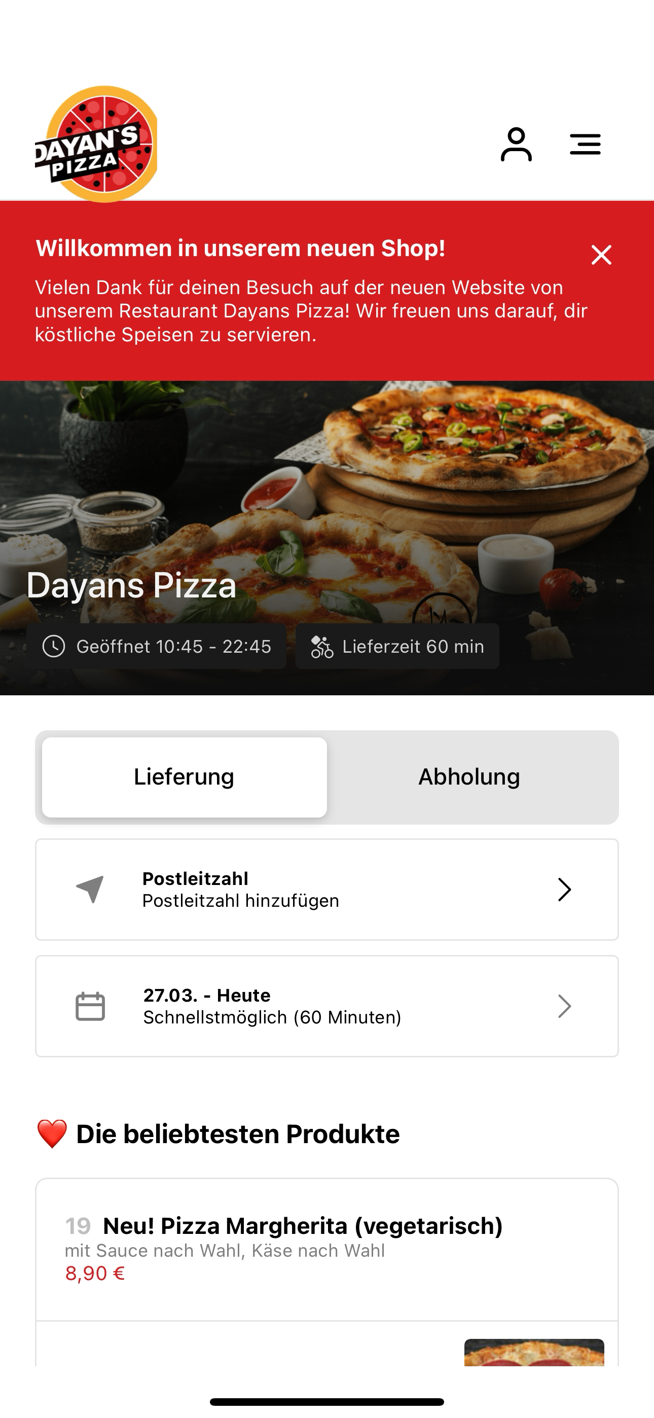 Dayans Pizza