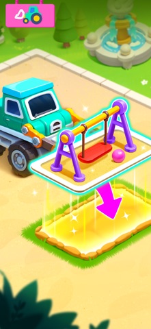 Baby Panda's School Bus iPhone screenshot