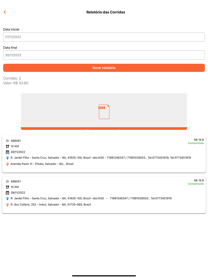 #7. Giross Entregas - Clientes (iOS) 由: Filipe Martins