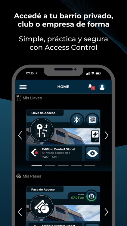 Access Control App Móvil