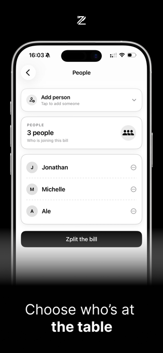 Zplit – Split Dinner Check Screenshot 5 of 5