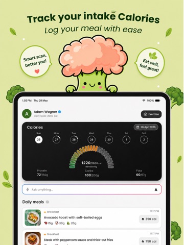 AI Calorie Tracker - MealTrack