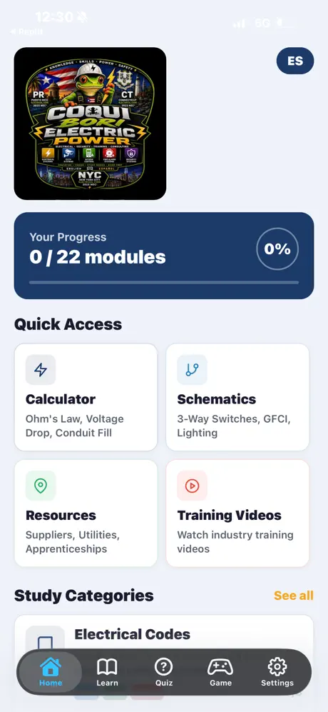 Coqui Bori Electric Power‑App screenshot 5