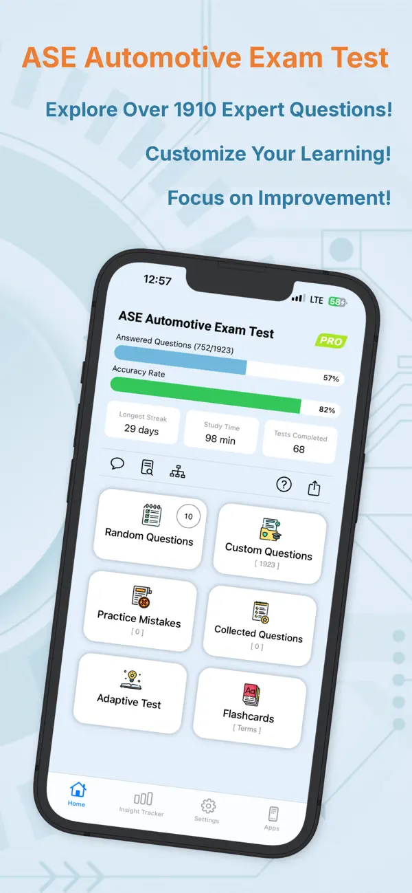 Screenshot #1 pour ASE Automotive Exam Test