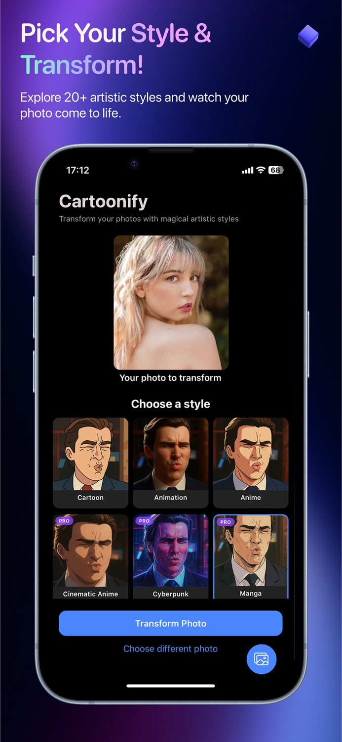 Cartoon Yourself  Cartoonify