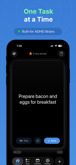 Totly: ADHD To Do List & Tasks Screenshot 1 of 6