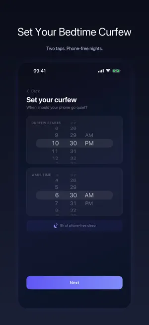 PhoneCurfew: Bedtime App Block screenshot 2