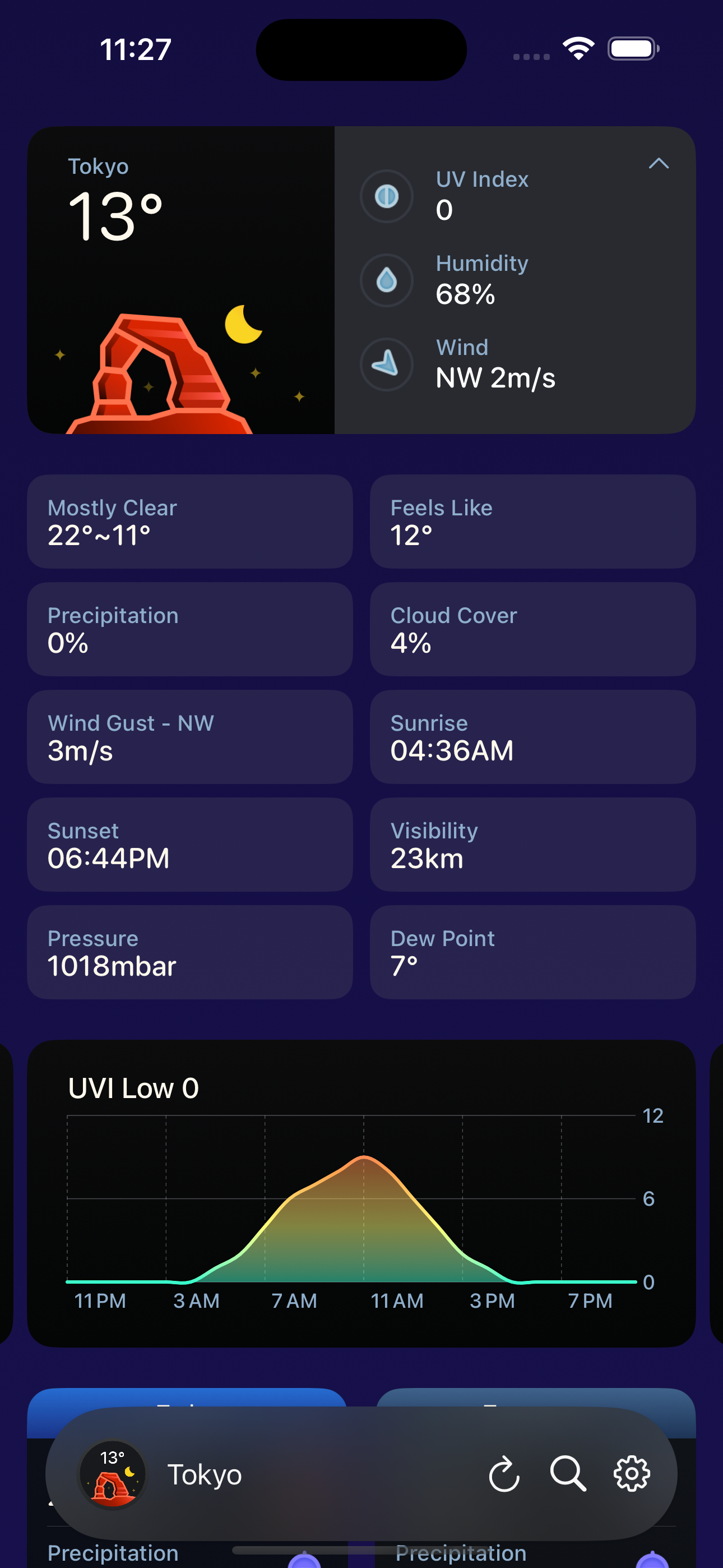 Weather mini