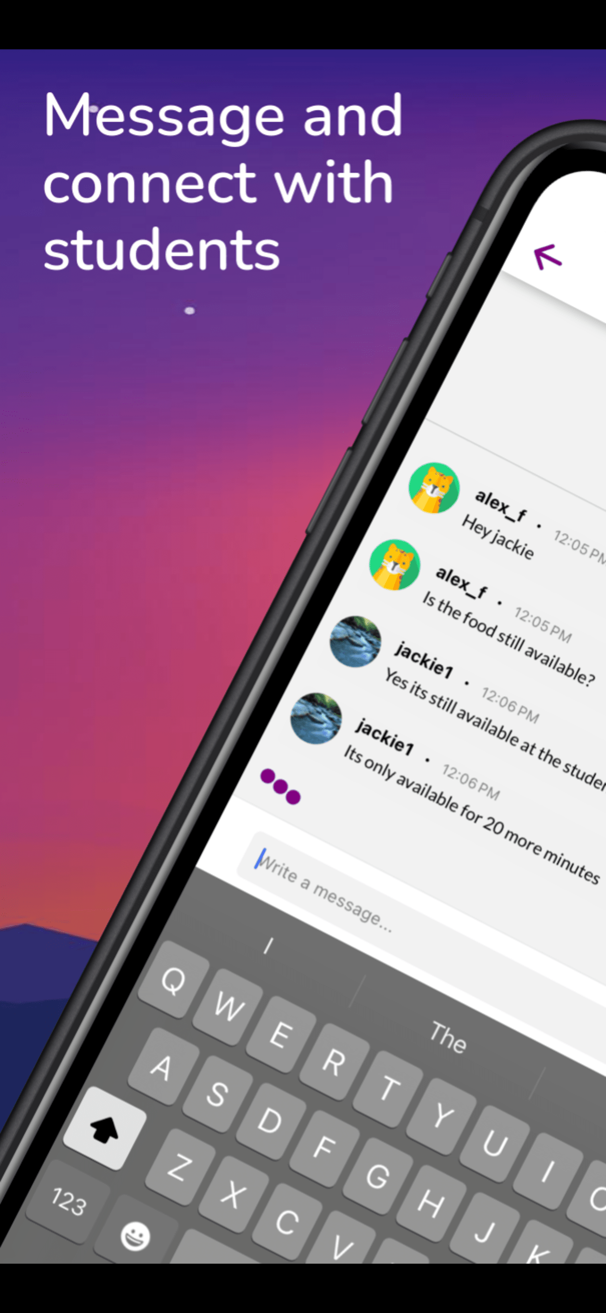 UniBites screenshot 2