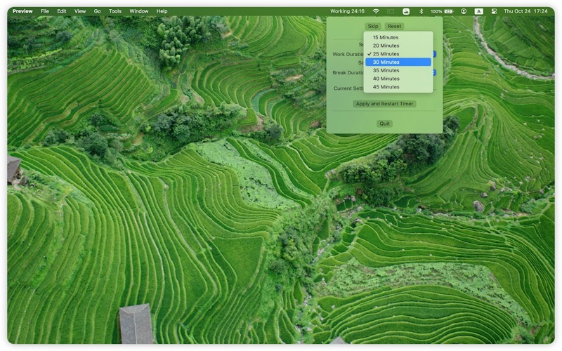 CleanPomodoro app screenshot 3
